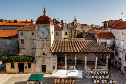 Church of Saint Sebastian in the Center of Trogir