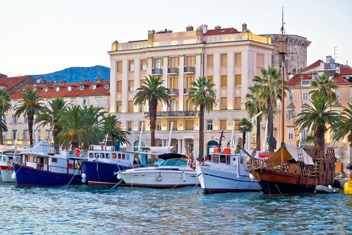 Boats in Split