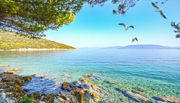 Cruise in Kvarner, Croatia