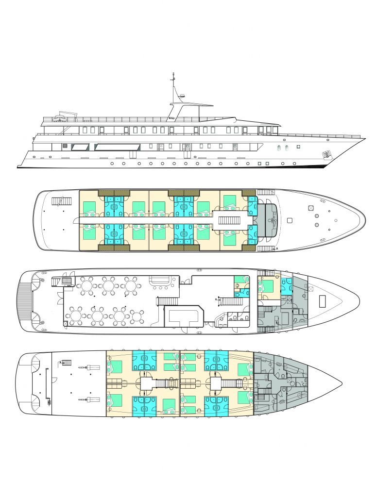 MS Adriatic Sun, deck plan