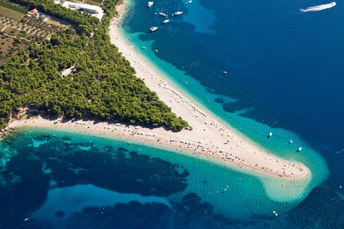 Zlatni Rat Beach, Brac, Croatia
