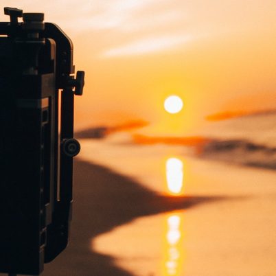 Sunset filming
