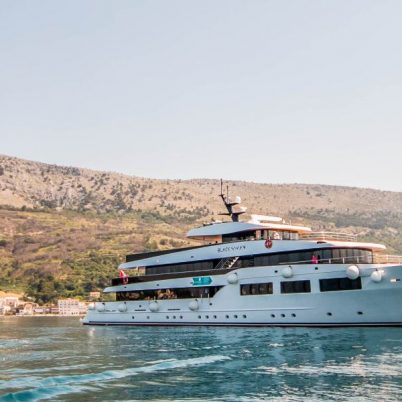 Black Swan cruise ship, Croatia