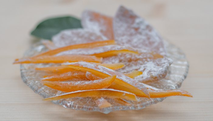 Candied orange peel