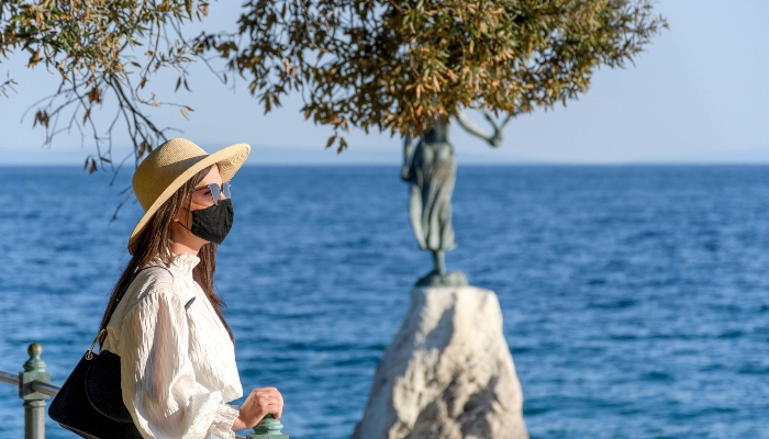 Covid safe traveler in Croatia