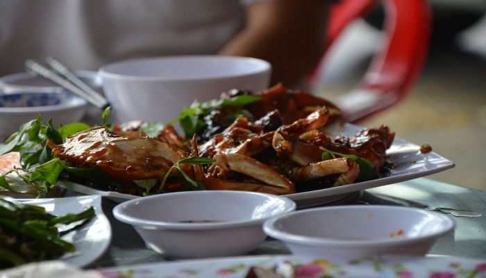 Crab dish