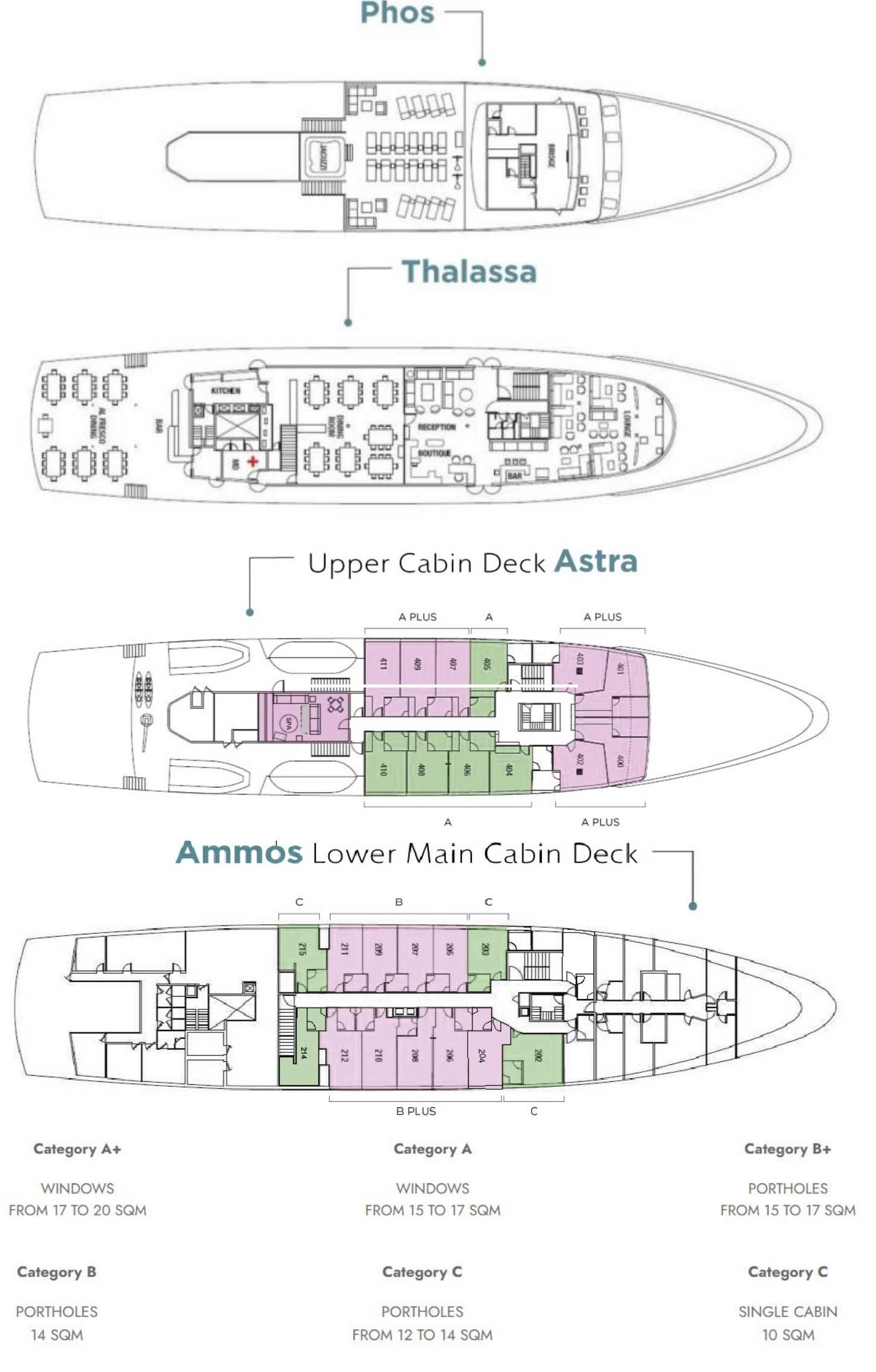 Elysium Deck Plan