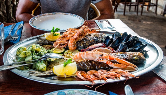 Seafood, Croatia
