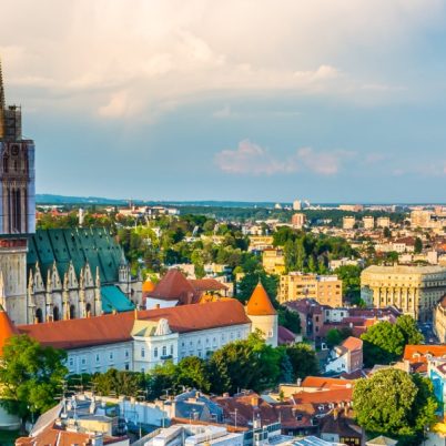 Zagreb cityscape