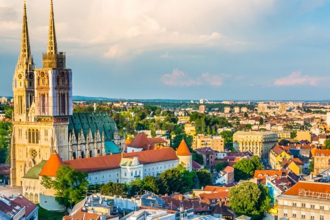 Zagreb cityscape