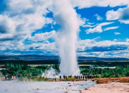 Geyser in Iceland