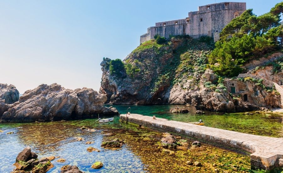 Lovrijenac Fortress and Pile Bay
