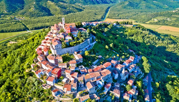 Overview of Motovun
