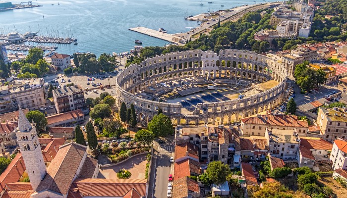 Pula city centre