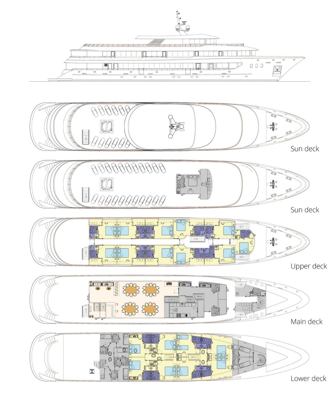 Rhapsody Deck Plan