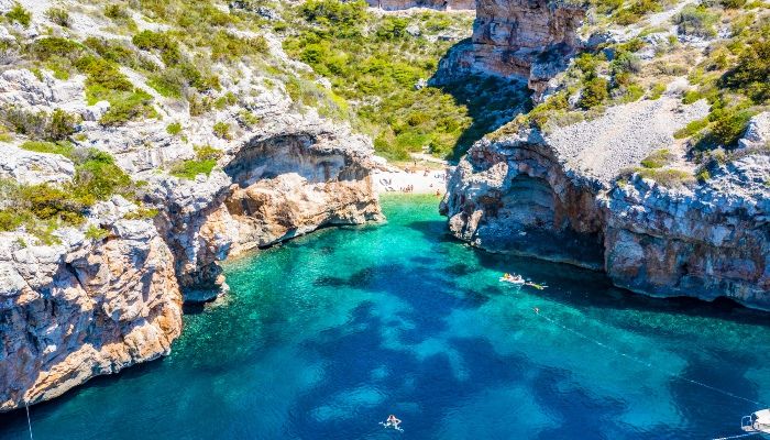 Stiniva Beach