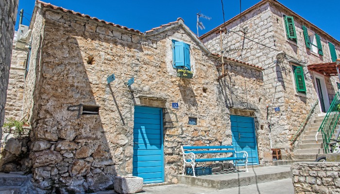 Village on Solta, Croatia
