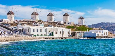 Windmills in Mykonos