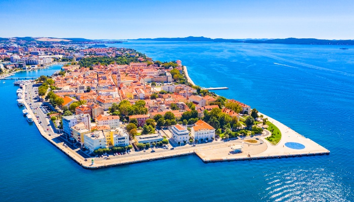 Zadar waterfront, Croatia