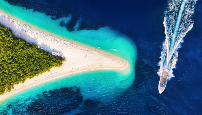 Zlatni Rat, Brac, Croatia