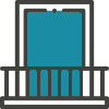 Balcony Icon